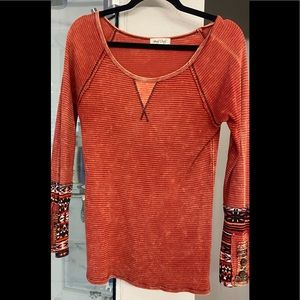 Fun transitional top (summer to fall)